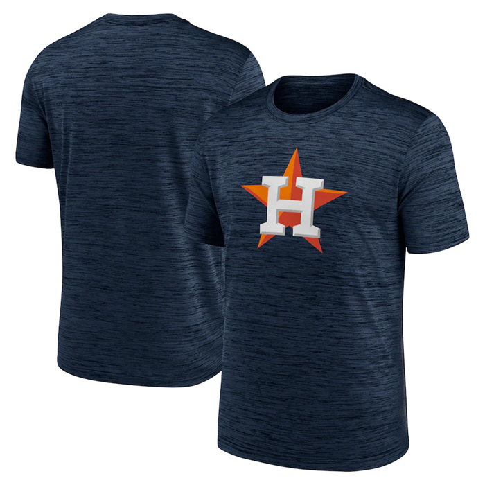 Men's Houston Astros Navy Team Logo Velocity Performance T-Shirt
